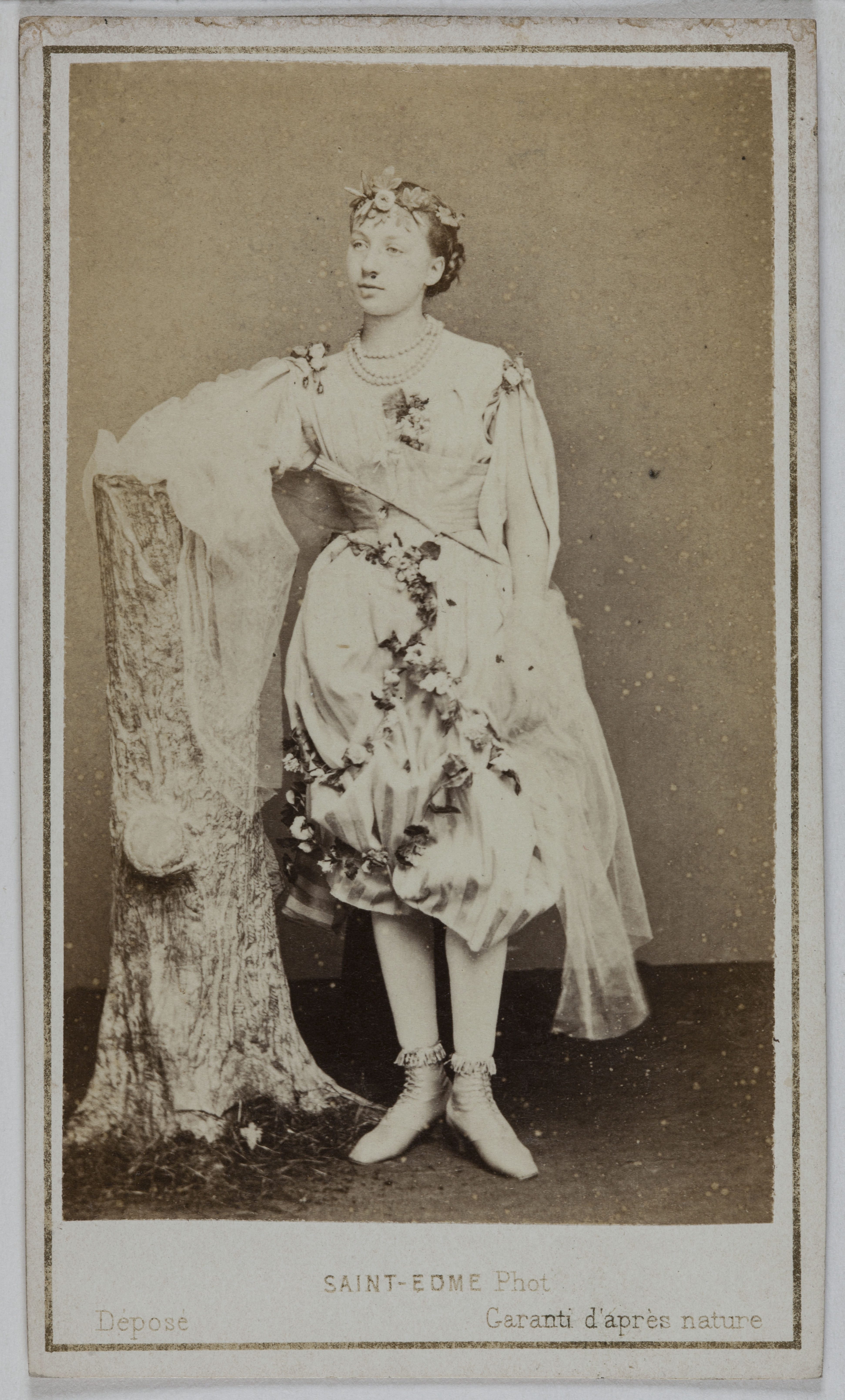 Saint-Edme, Portrait de Barthélémy, (actrice au Théâtre des Nouveautés)