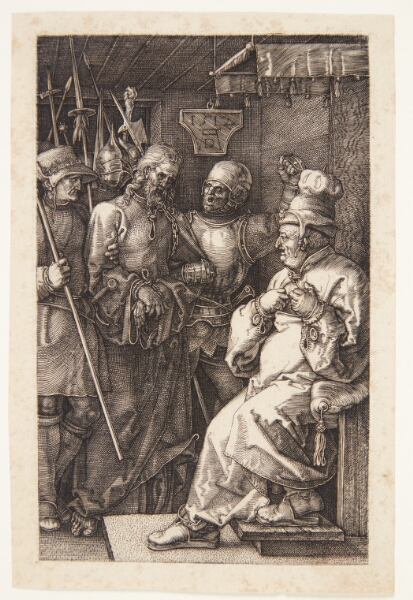 Albrecht Dürer, Kristus fremstilles for Kajfas
