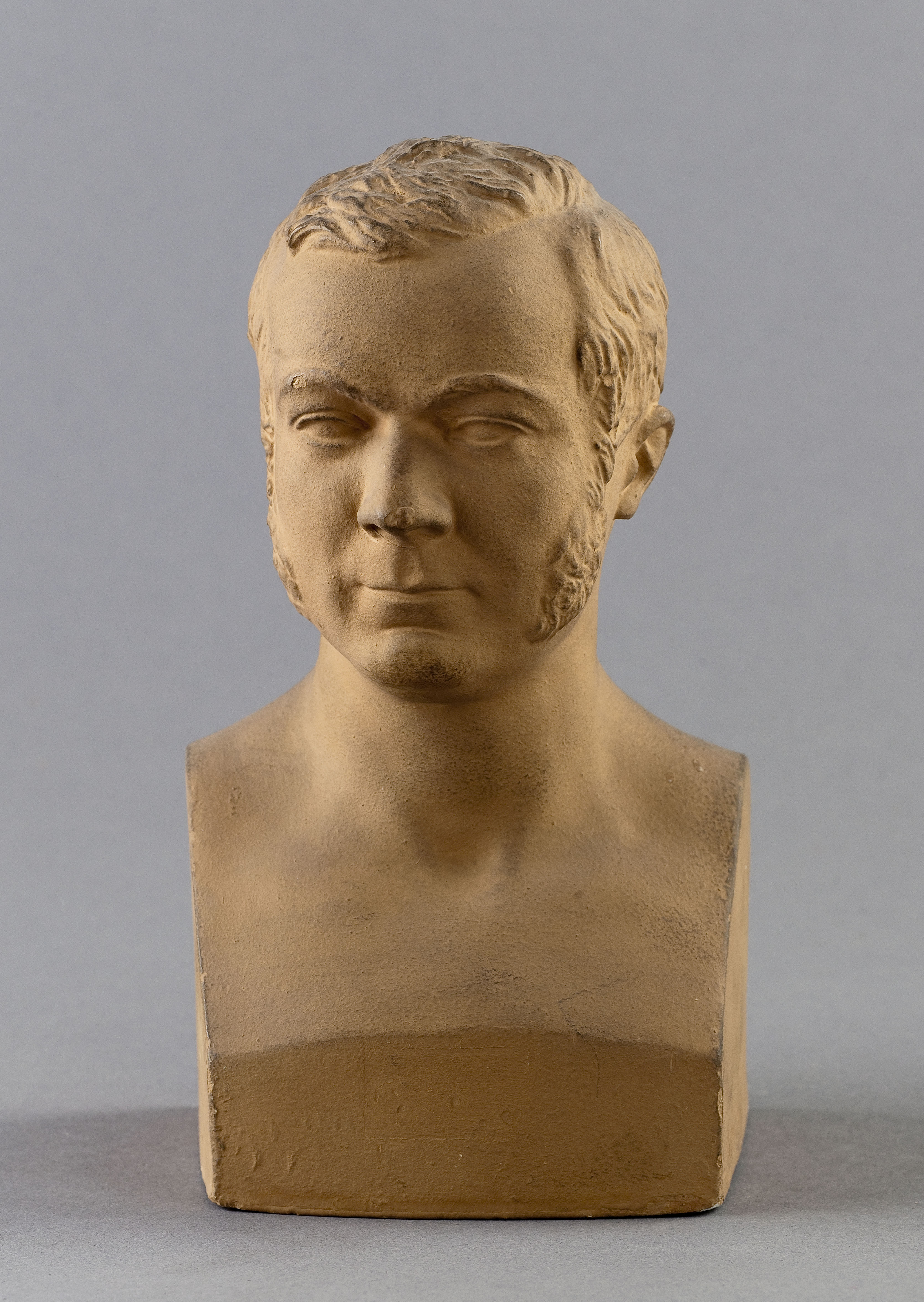 Jean Pierre Dantan, Portrait sérieux du Baron de Cauvignon, militaire