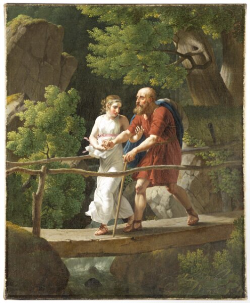 Christoffer Wilhelm Eckersberg, Oidipus och Antigone