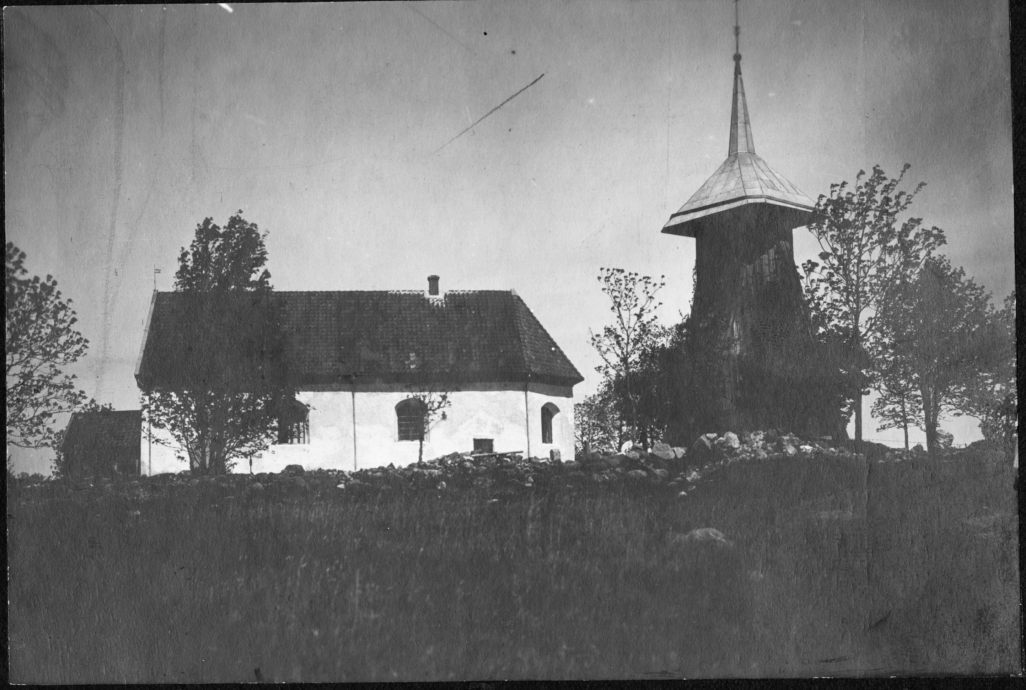 Gustaf Ewald, Siene kyrka