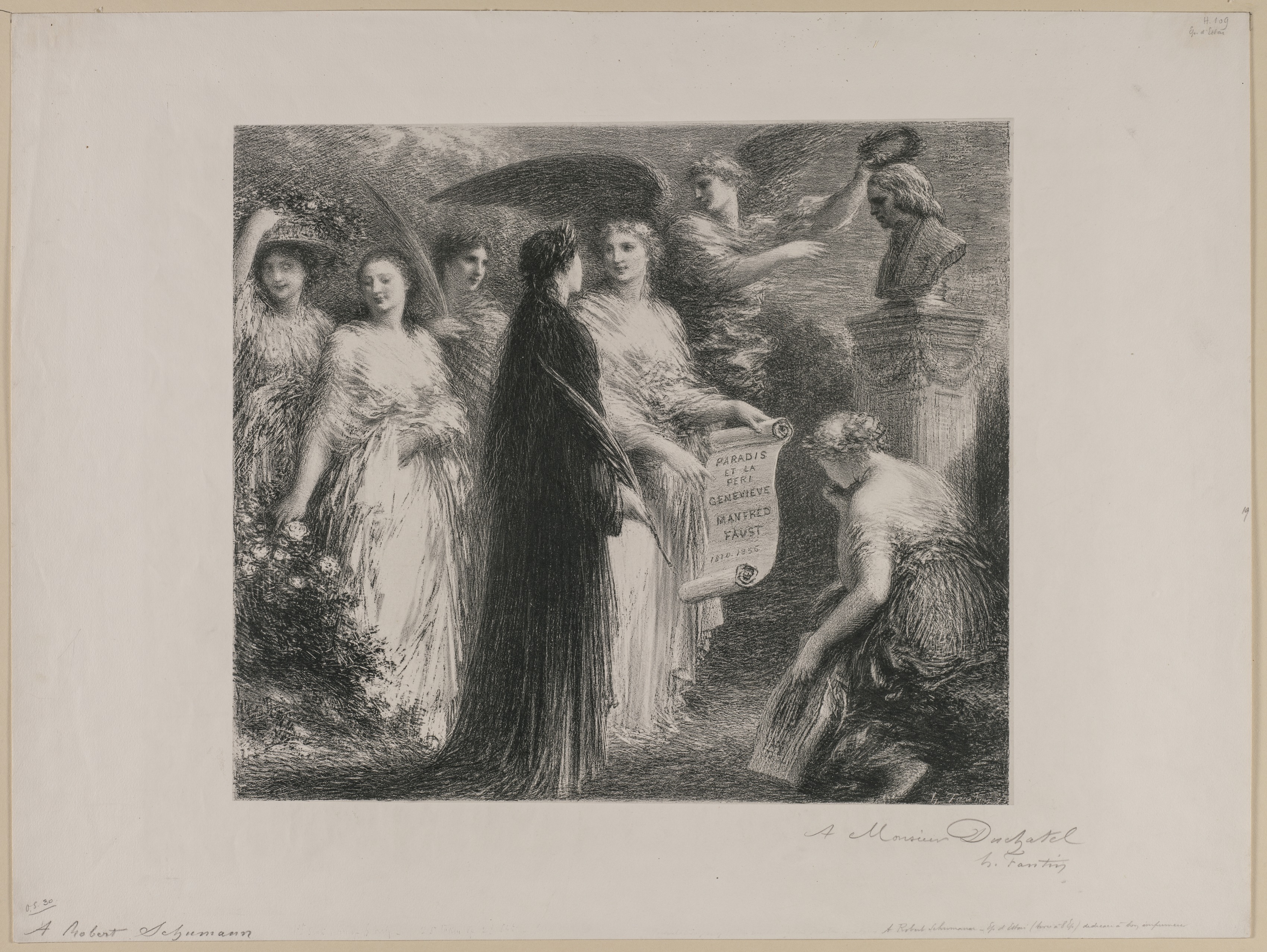 Henri Fantin-Latour, To Robert Schumann