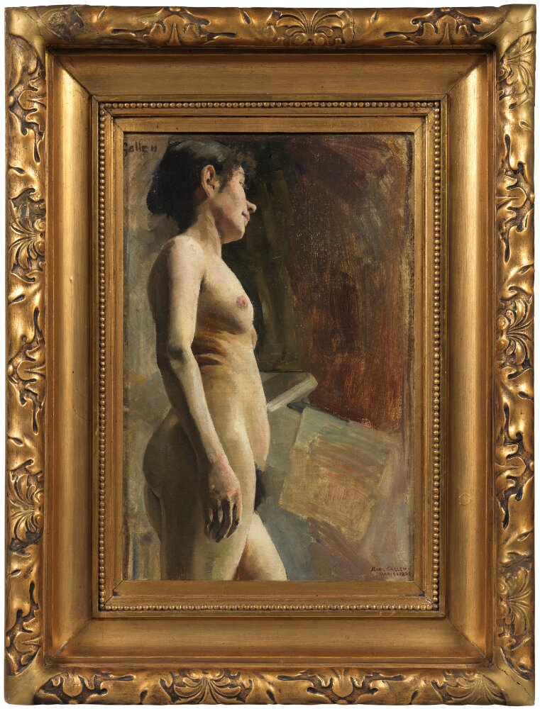 Akseli Gallen-Kallela, Nude Study