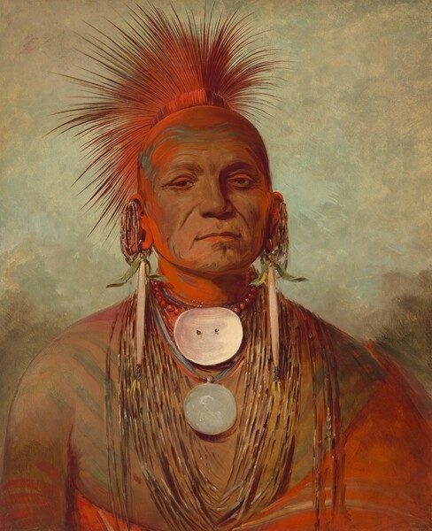 George Catlin, See-non-ty-a, an Iowa Medicine Man