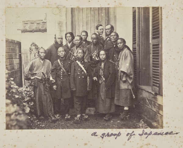 Unknown, A Group of Japanese