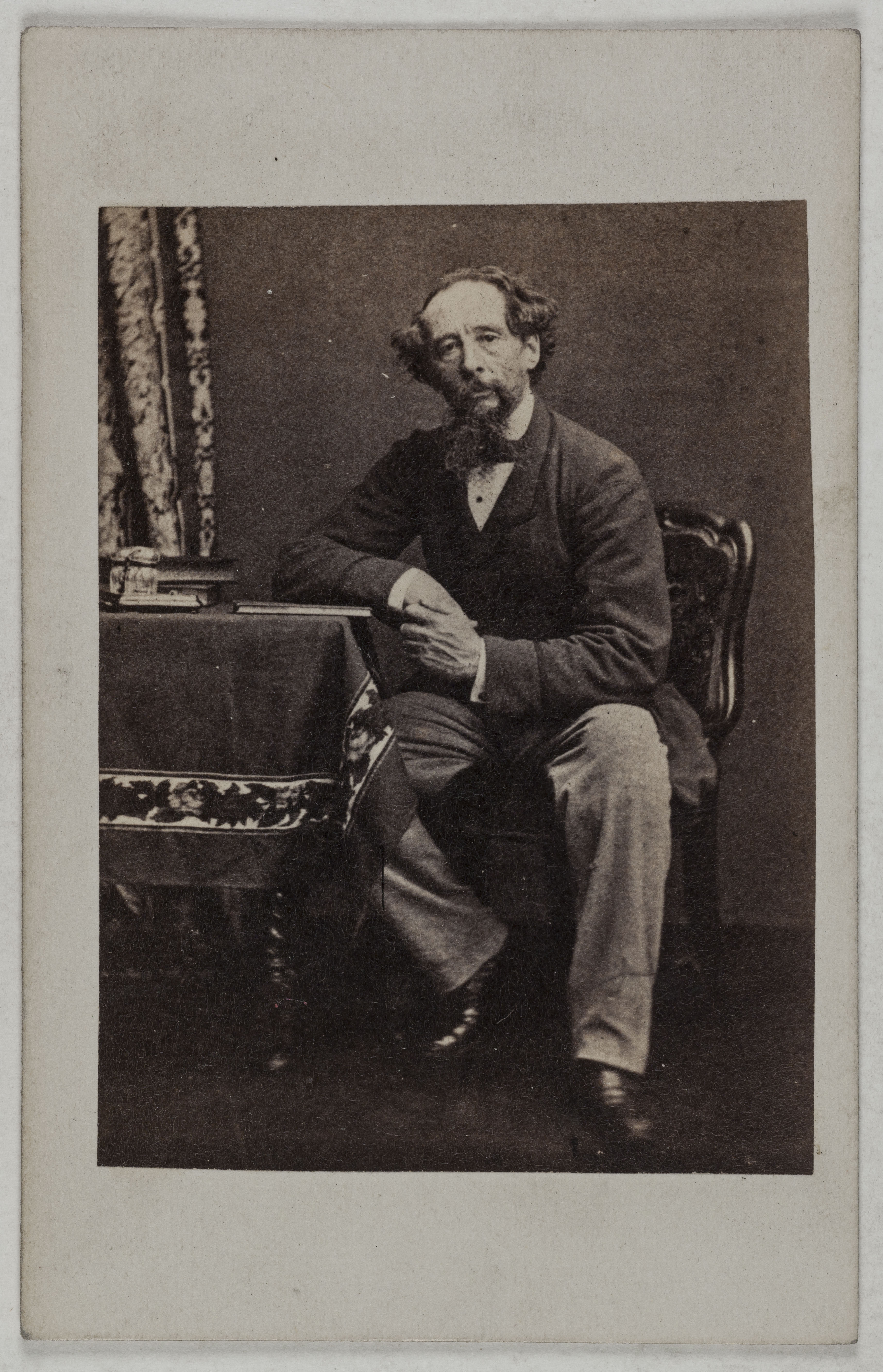 Anonyme, Portrait de Dickens Charles, (1812-1870), (littérateur anglais)