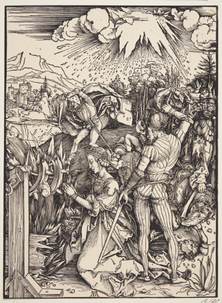 Albrecht Dürer, Den hellige Katarinas martyrie
