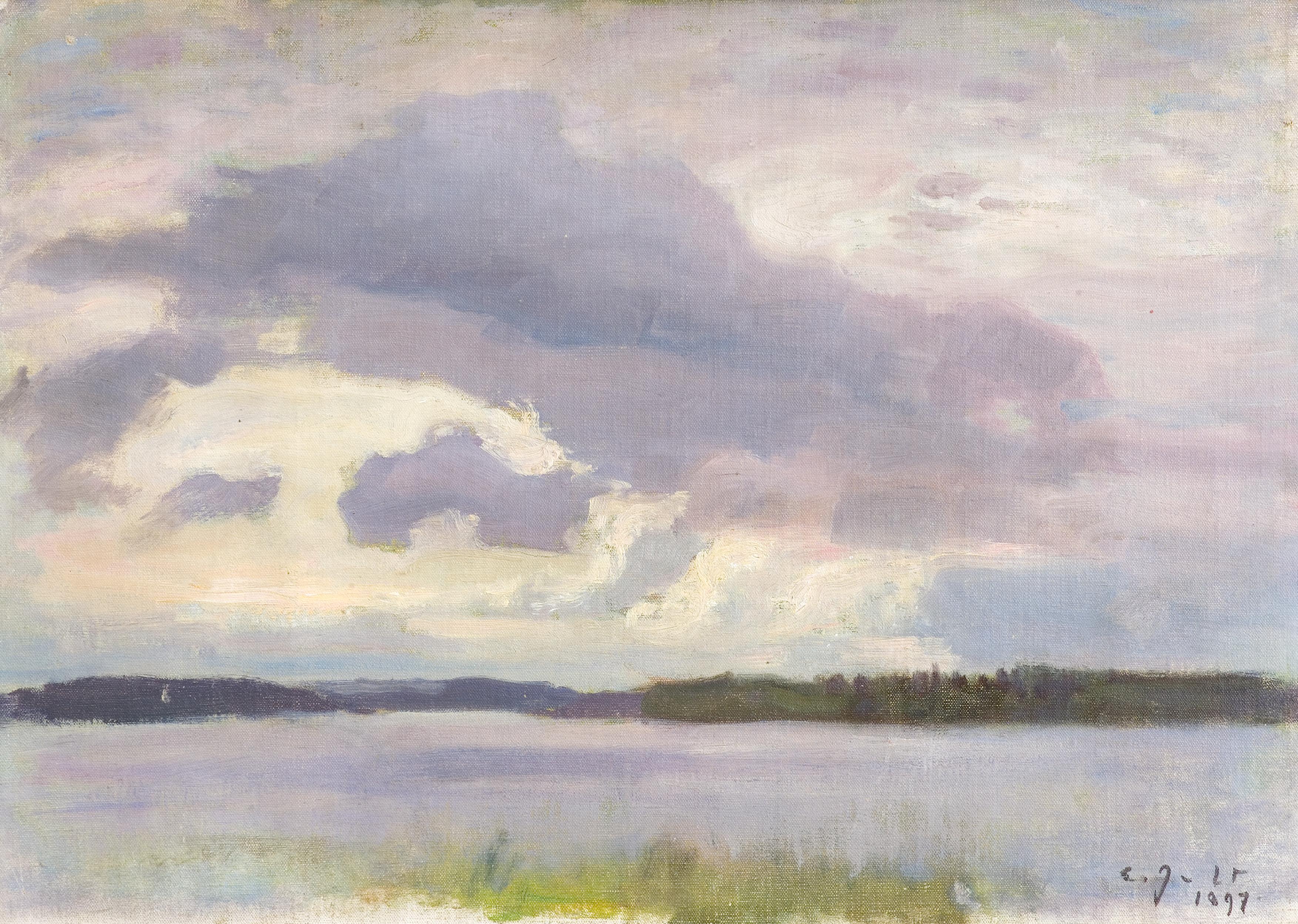 Eero Järnefelt, Iltapilviä