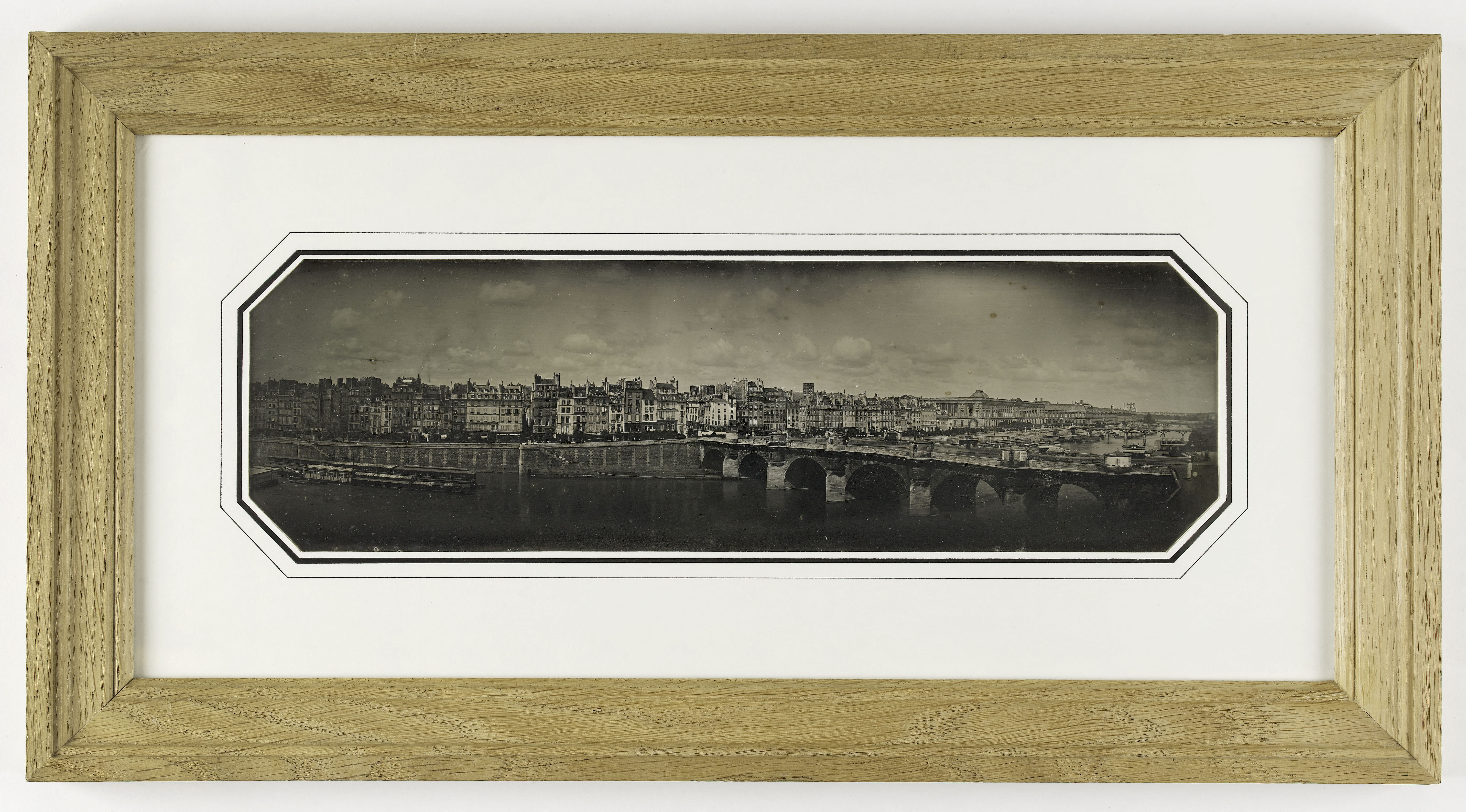 Anonyme, Le Pont-Neuf, le Louvre et le quai de la Mégisserie, Paris