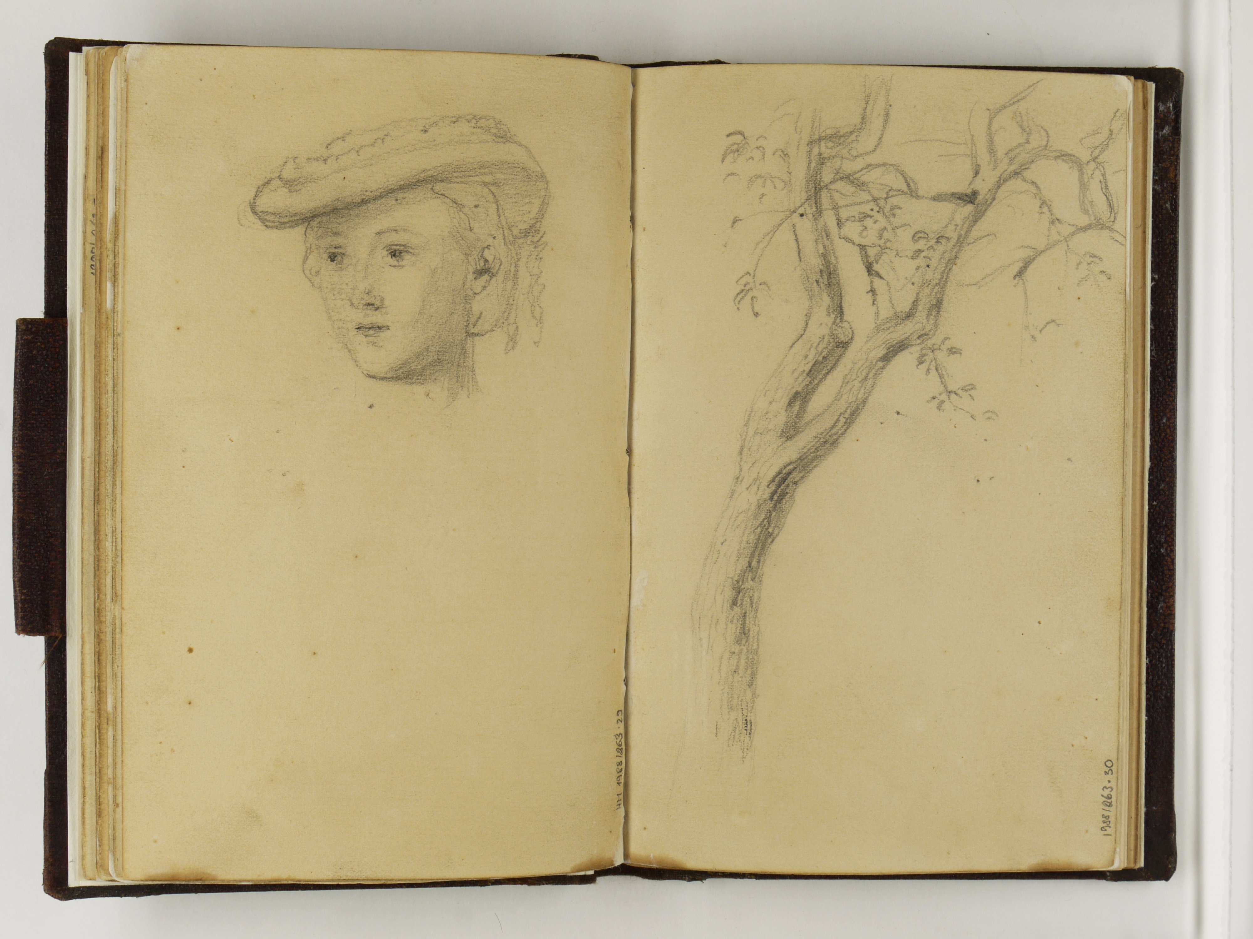 Johann Jakob Serr, Vorstudie zum Gemälde "Herbstfest bei Rhodt"