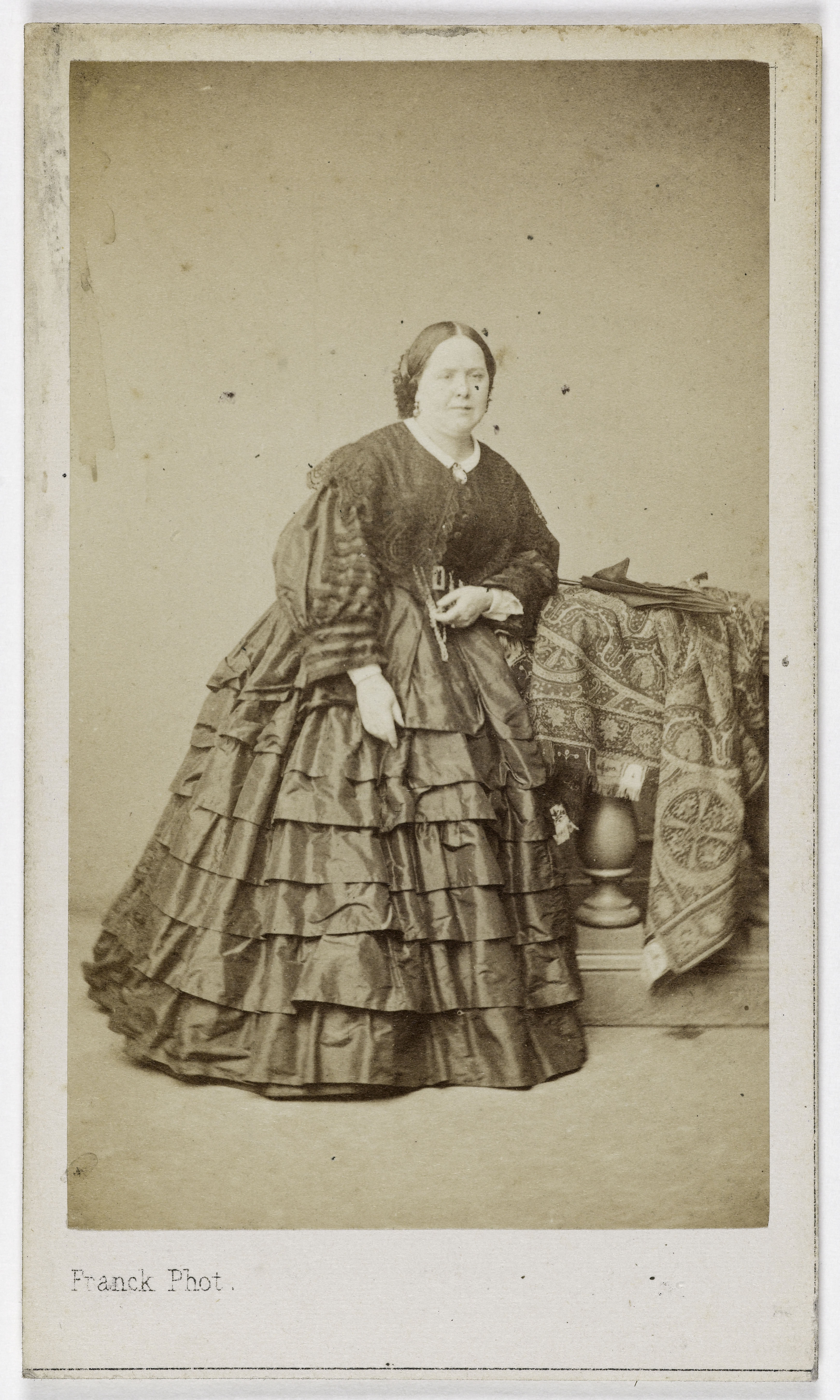 Franck, Portrait d'Aline Duval (1824-1903) (actrice, rôles de grisette)