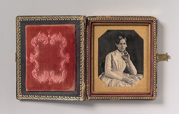 Unknown, [Seated Young Woman with Hand Raised to Jawline]