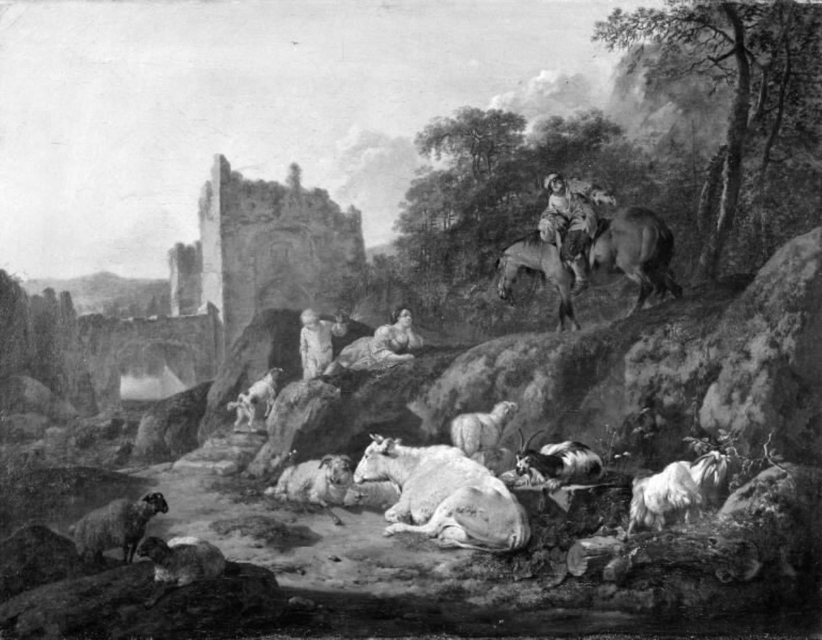 Johann Heinrich Roos, Landskab med kvæg