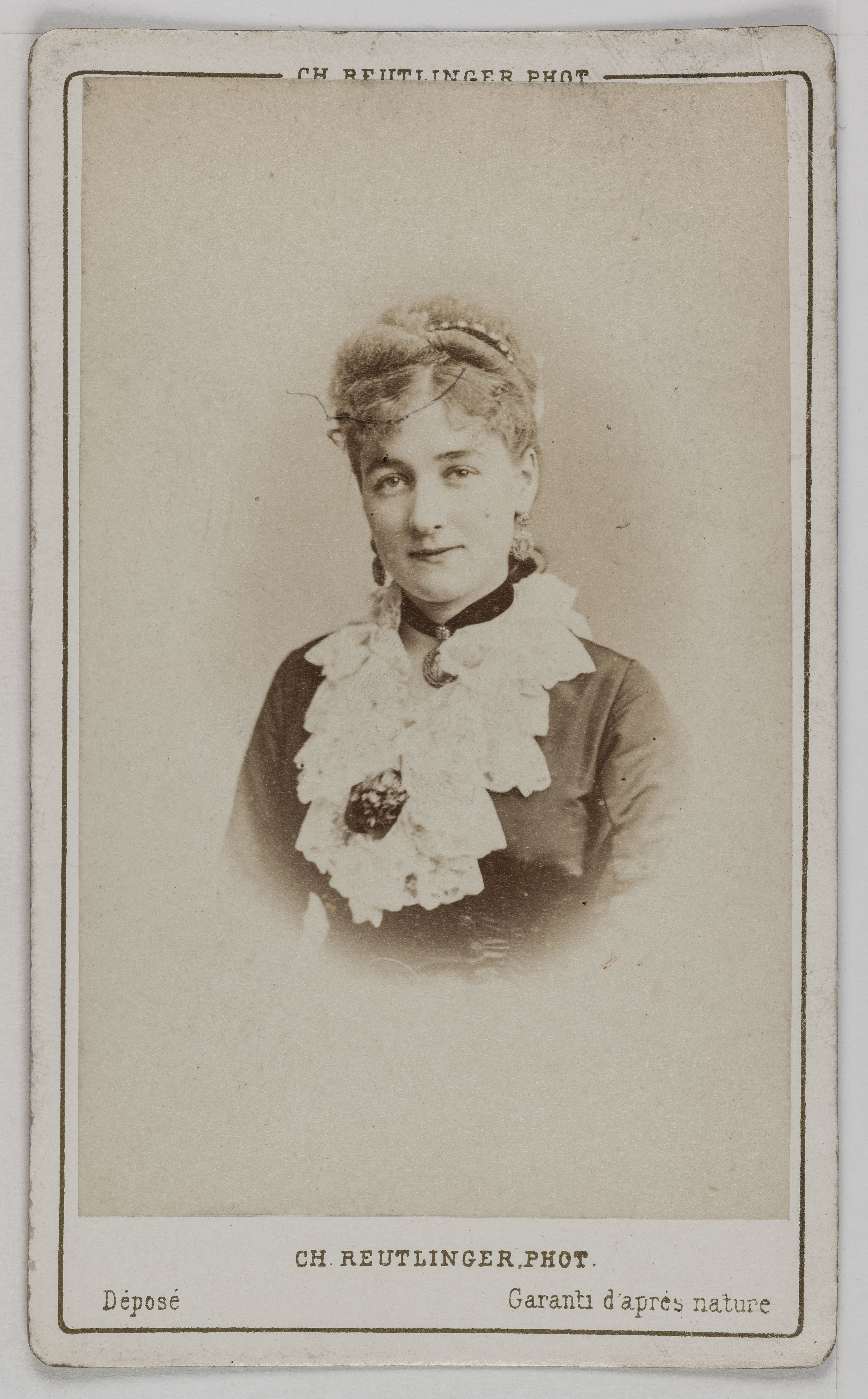Charles Reutlinger, Portrait de Madame Williams (Julie Félicité Féron, dite). actrice ?