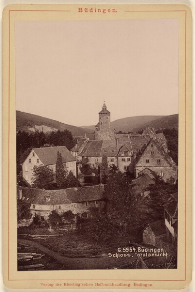 Unknown, Budingen. Schloss. Totalansicht.