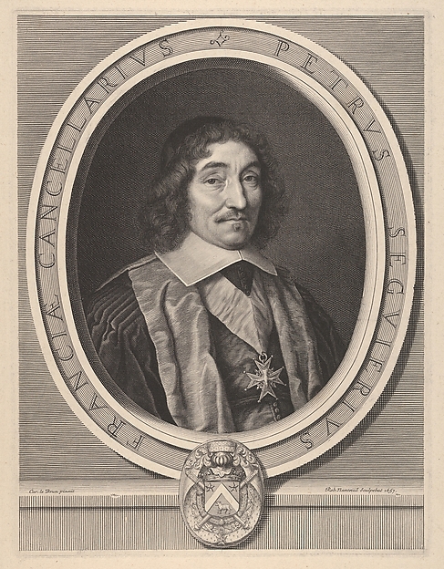Robert Nanteuil, Chanceliere Pierre Séguier