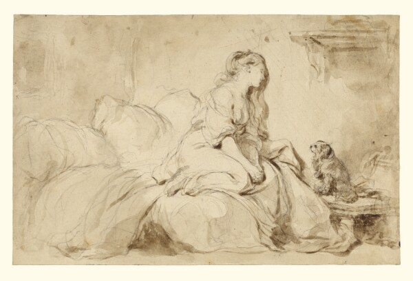 Jean-Honoré Fragonard, Oh! If Only He Were as Faithful to Me