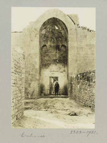 K.A.C. Creswell, Entrance portal of Madrasa al-Zahiriyya, Aleppo