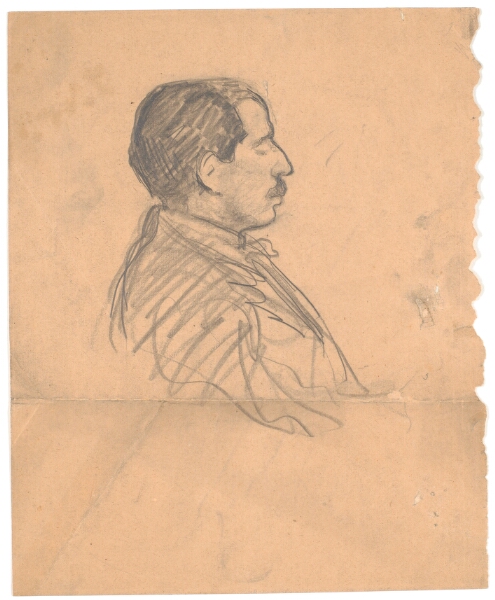 Karl Isakson, Portræt af Ernst Goldschmidt