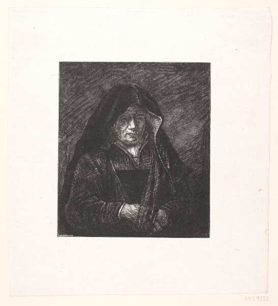 F. Hendriksen, Rembrandt: Den gamle kone