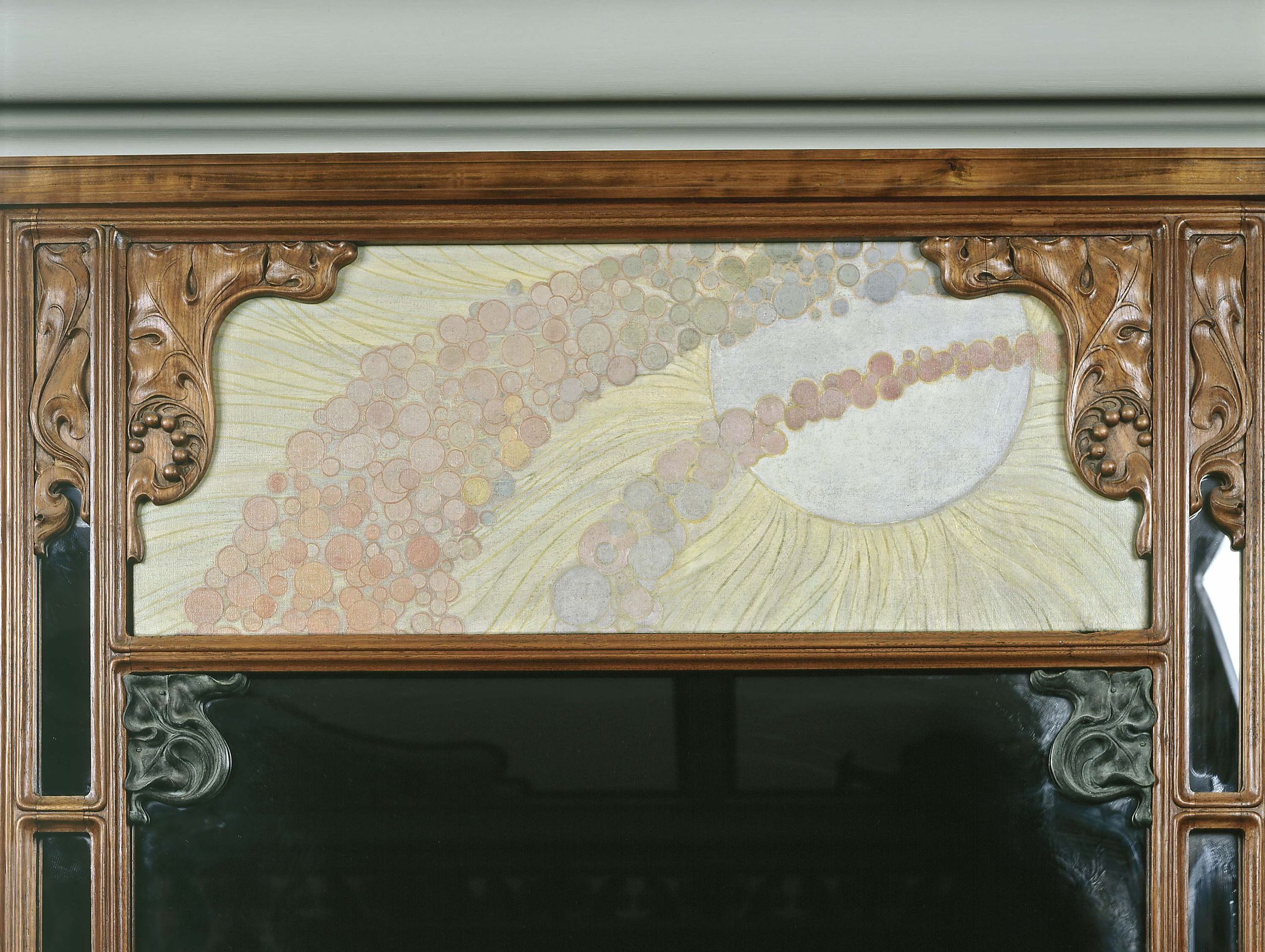 Alphonse Mucha, "Soleil", composition décorative provenant de la boutique du joaillier Georges Fouquet, 6 rue Royale.