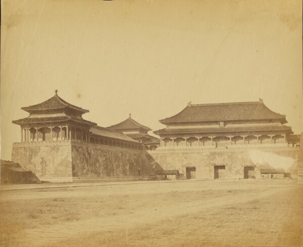 Felice Beato, [The Emperor's Winter Palace, Peking]