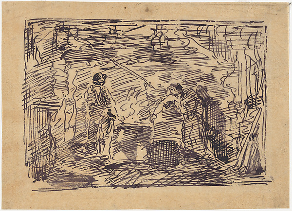 Charles-François Daubigny, Stirring the Pot