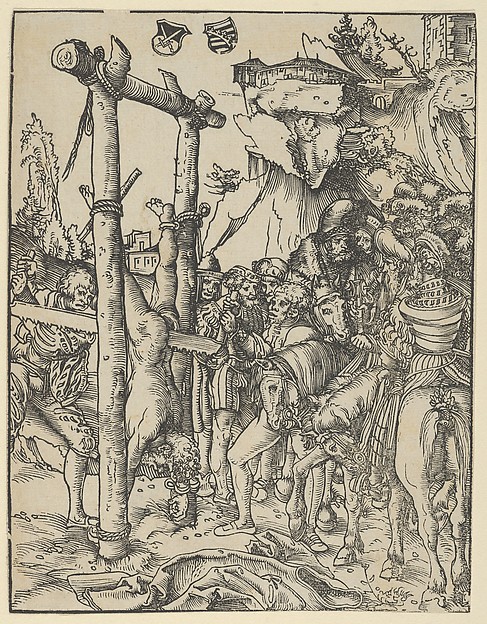 Lucas Cranach the Elder, Simon, from The Martyrdom of the Twelve Apostles