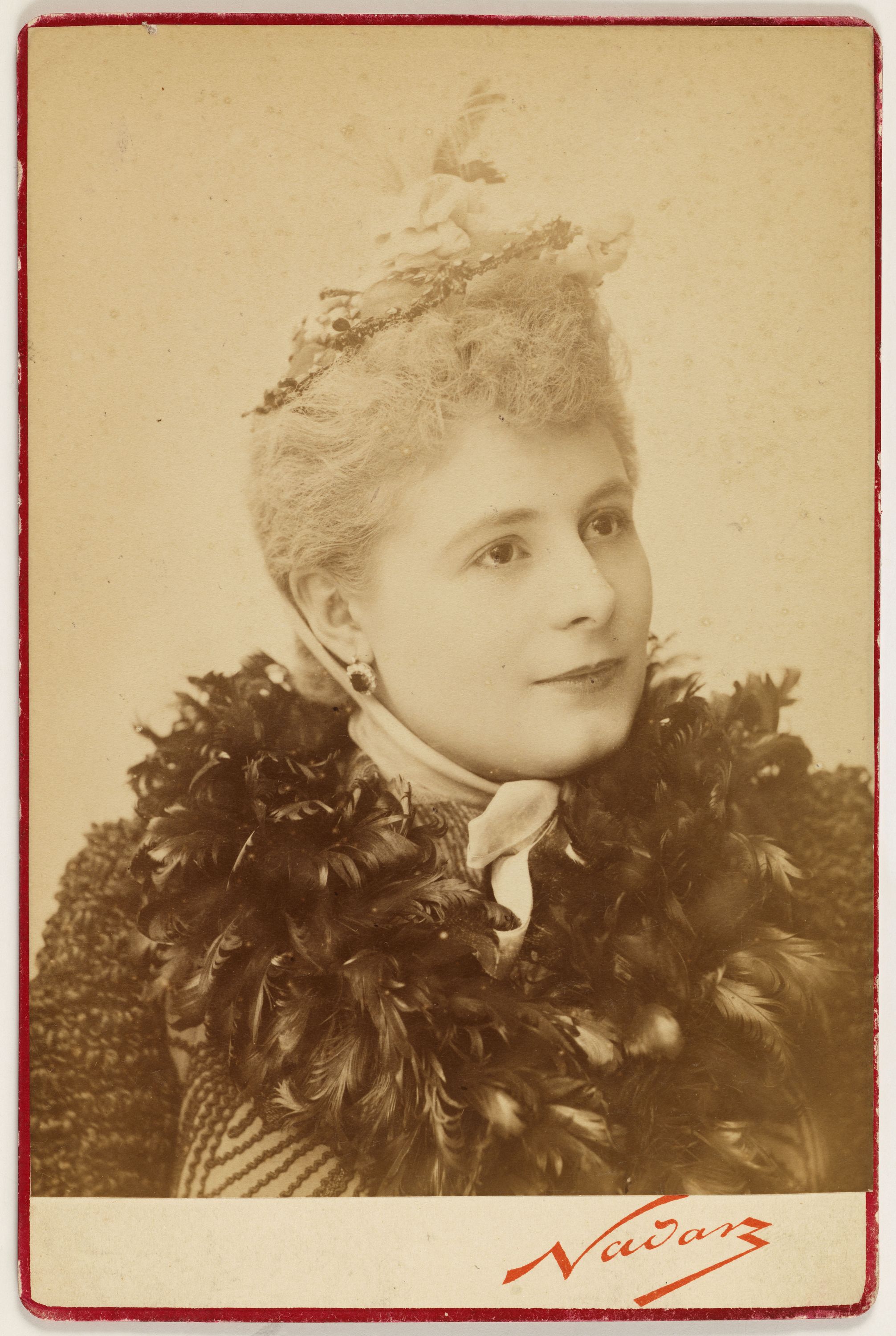 Atelier Nadar, Portrait de Cassive, actrice