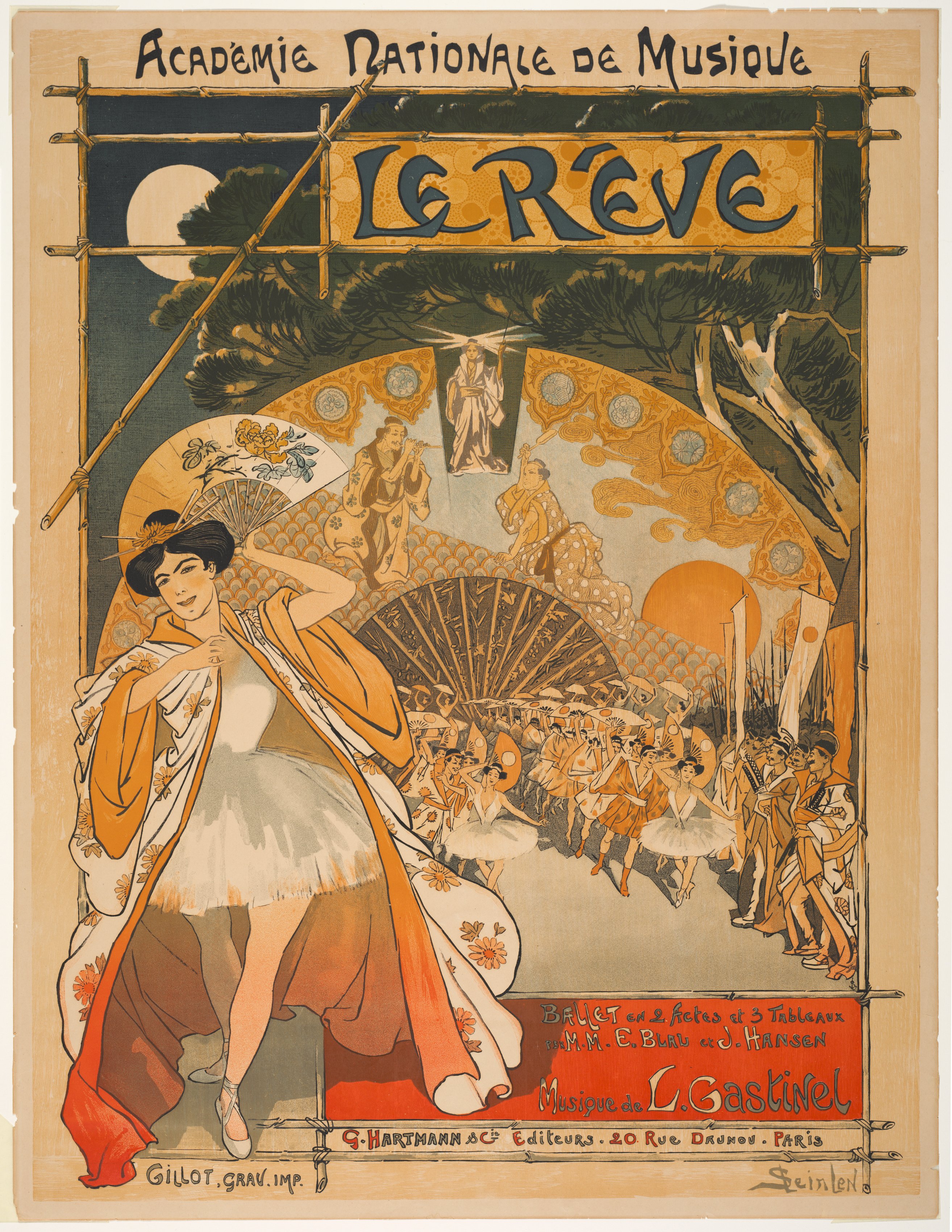 Théophile Alexandre Steinlen, The Dream