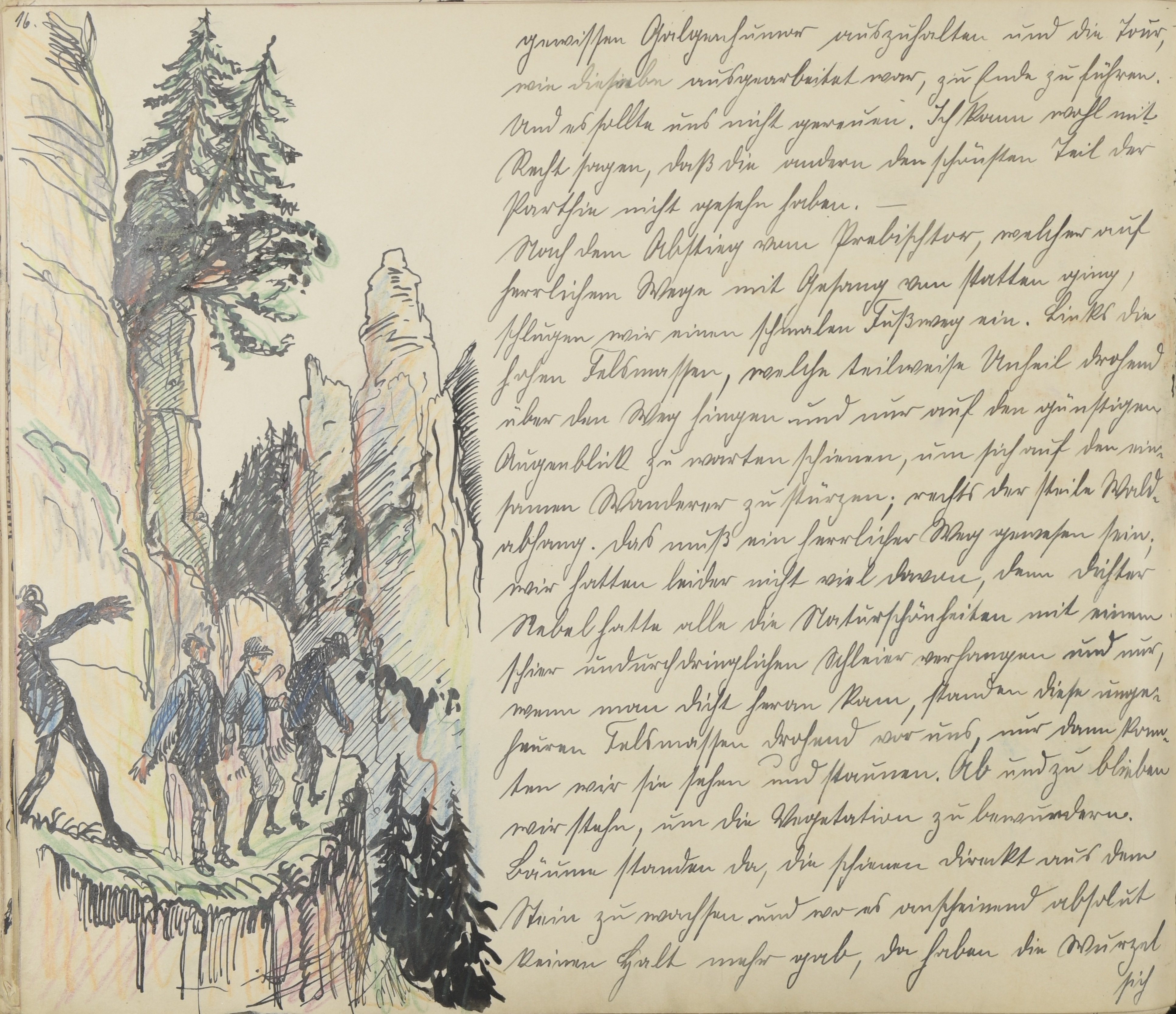 Unknown artist, Pfingst-Parthie; S. 115