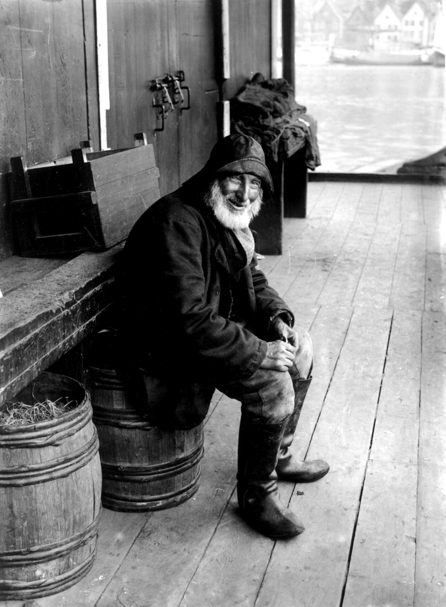 Anders Beer Wilse, Yrkesdrakt, Fisker