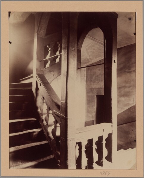 Eugène Atget, Escalier du Vieux Paris