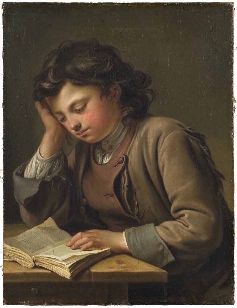 Per Krafft the Elder, Reading Boy