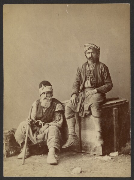 Unknown, [Portrait of two men]