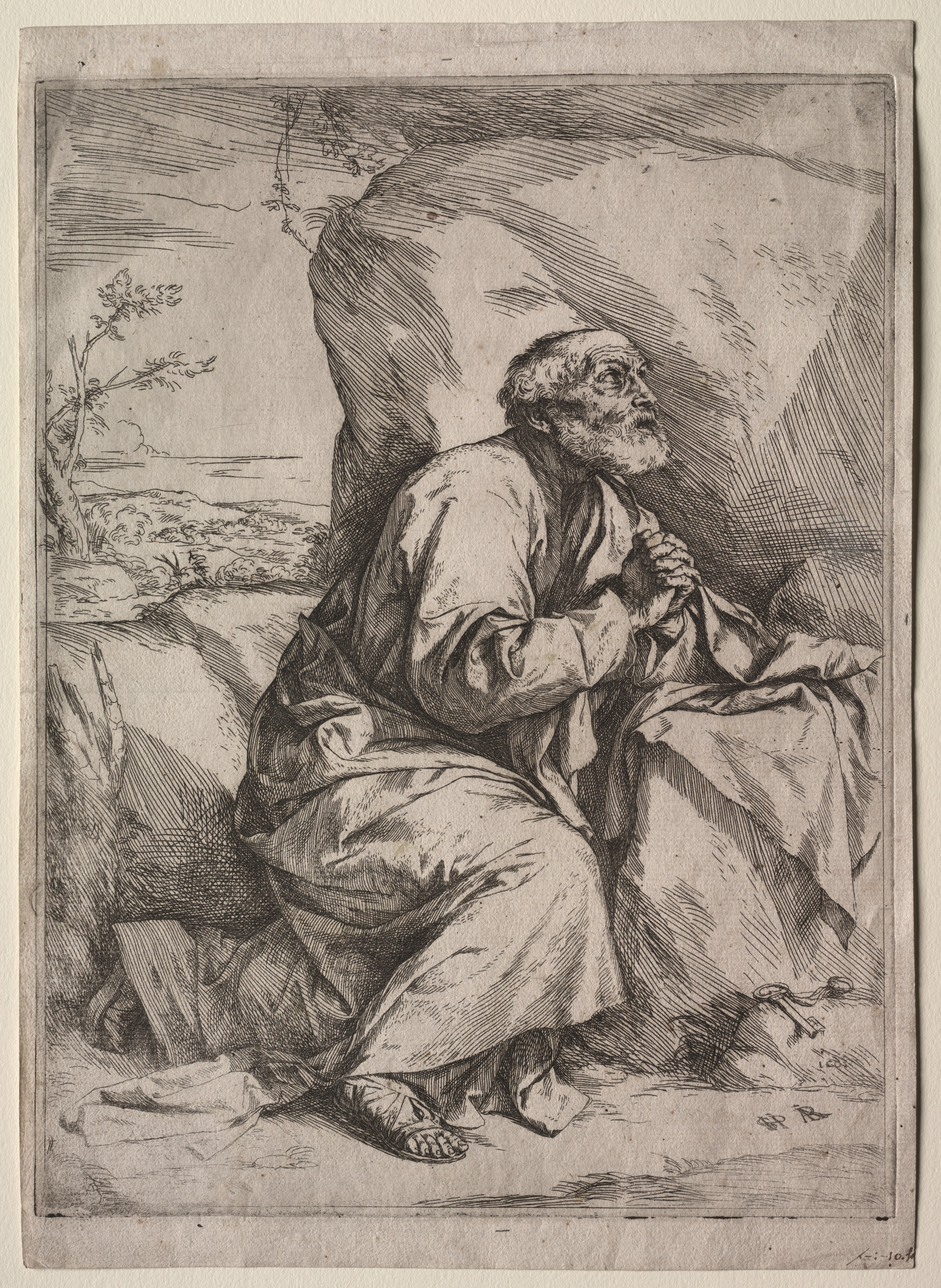 Jusepe de Ribera, The Penitent St. Peter