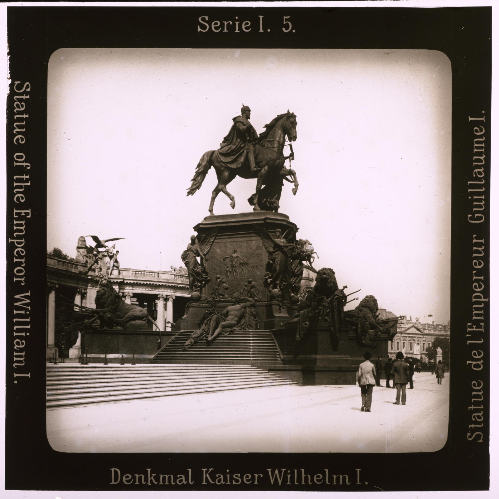 Desconegut, Denkmal Kaiser Wilhelm I Projection für Alle