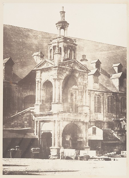 Edmond Bacot, Escalier de la Basse Vieille Cour, Rouen