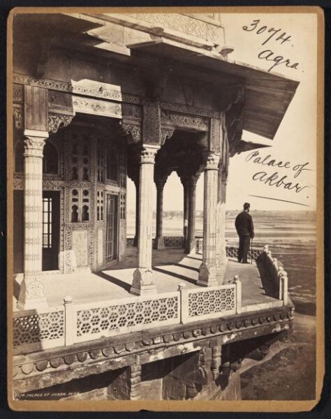 Francis Frith, Agra.  Palace of Akbar