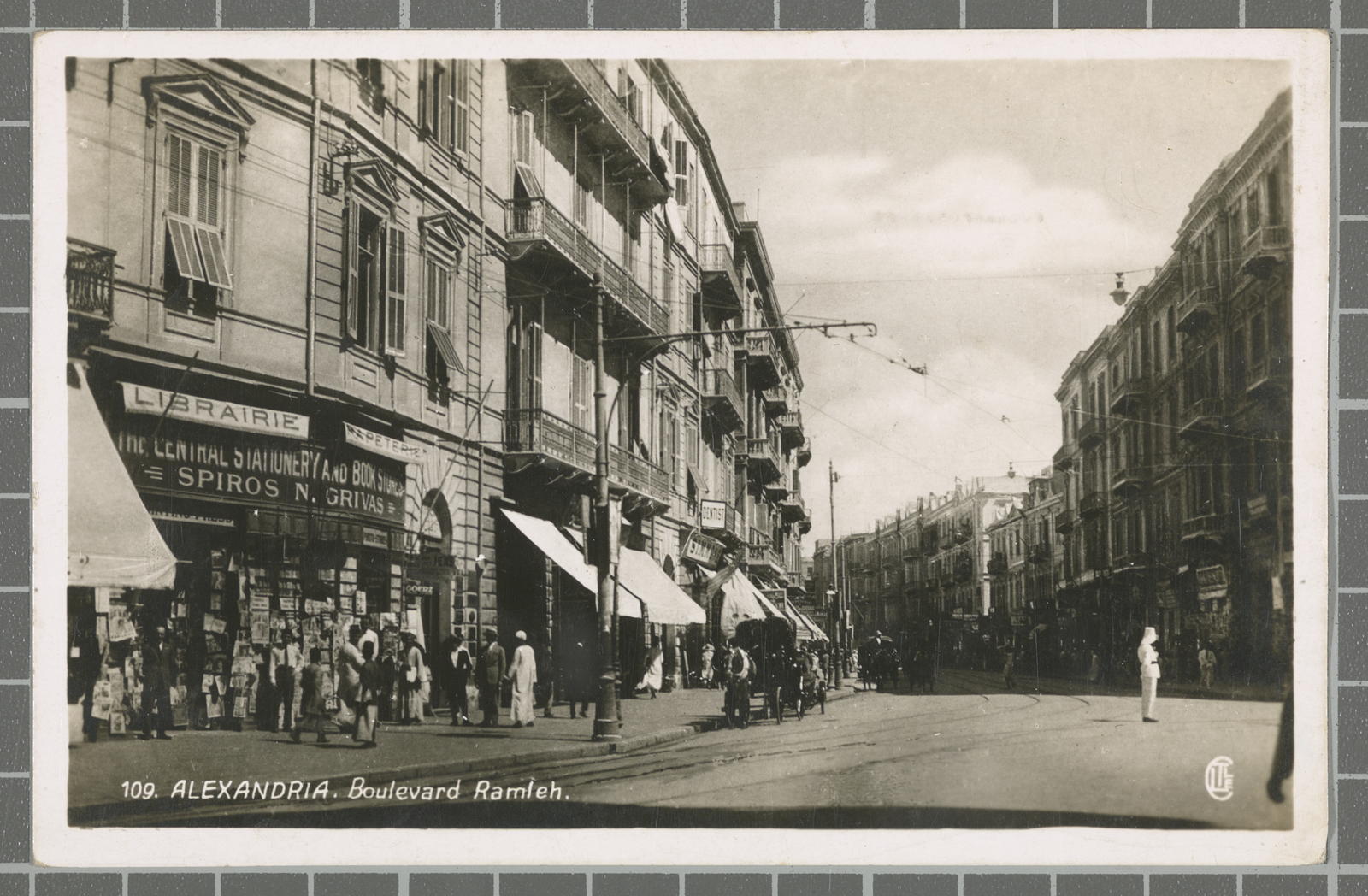 Desconegut, 109. Alexandria. Boulevard Ramleh