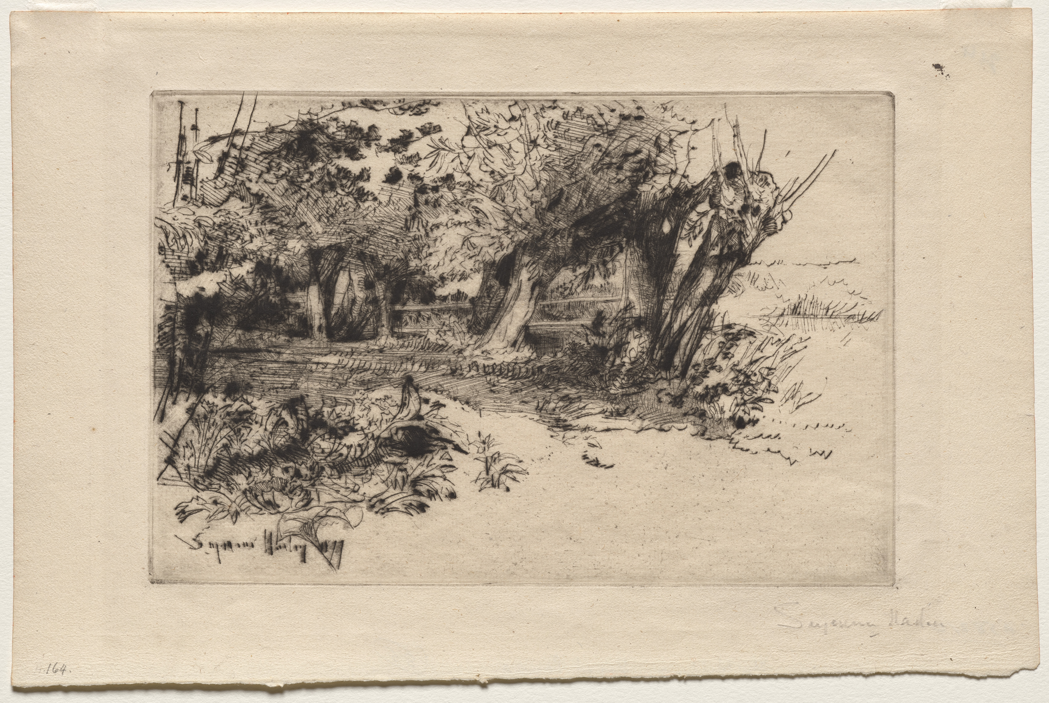 Francis Seymour Haden, The Willows
