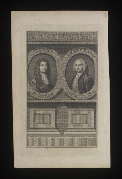 unknown, Henry Purcell and Francesco Geminiani