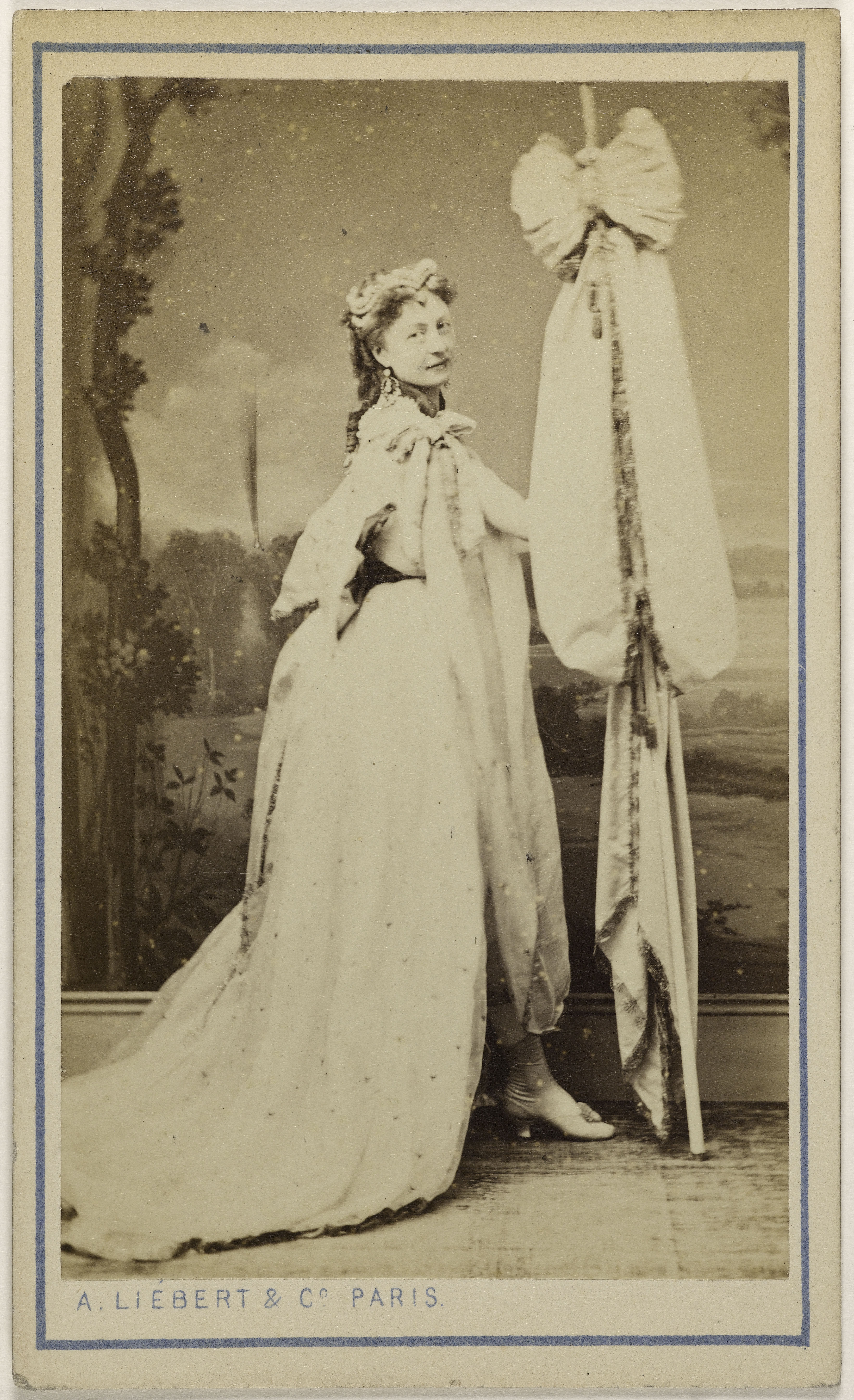 Alphonse Liébert, Portrait de Bell, Mary, (actrice)