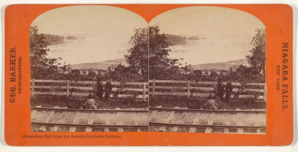 George Barker, Horseshoe Fall from the Canada Southern Railway