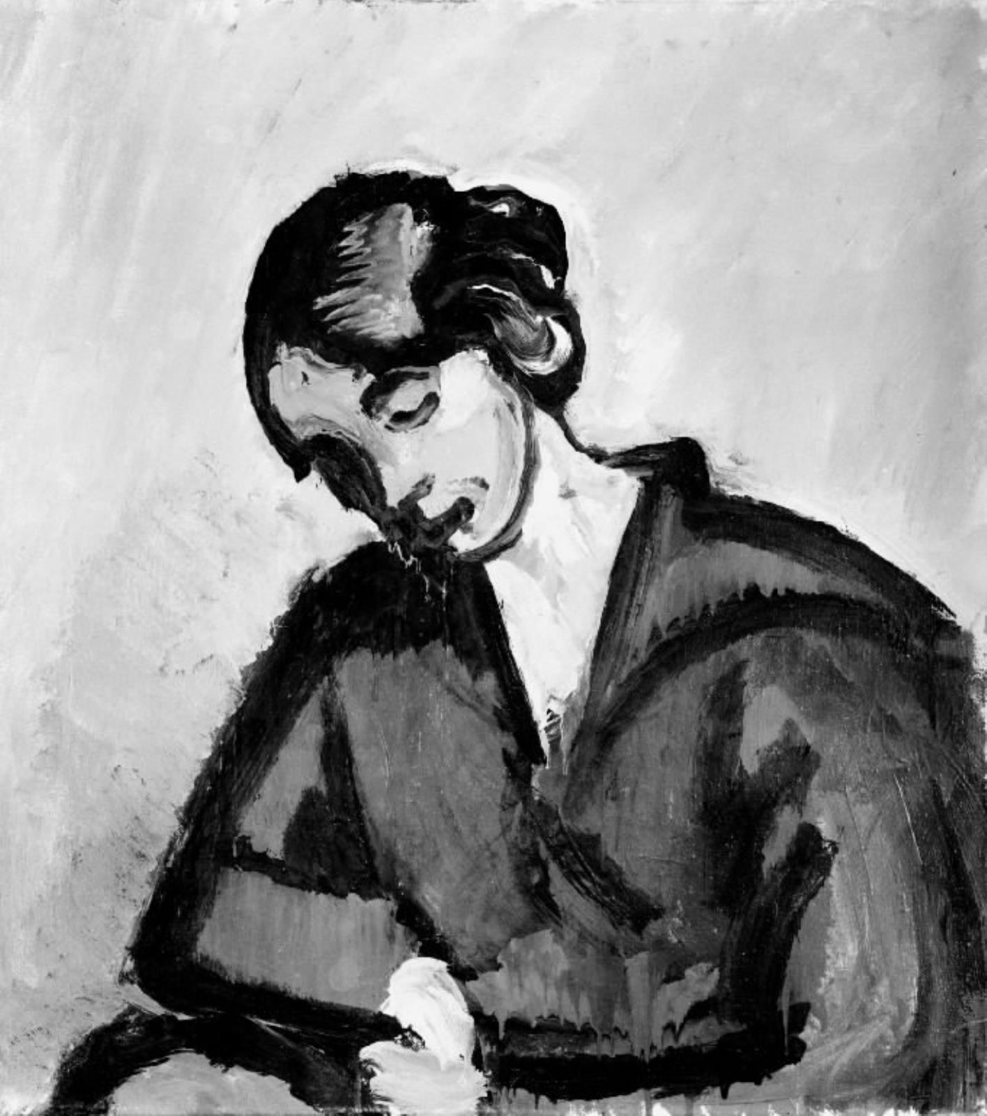 Harald Giersing, Dame i grøn bluse