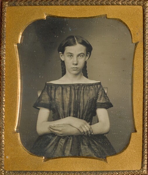 Unknown, [Portrait of a Seated Girl]