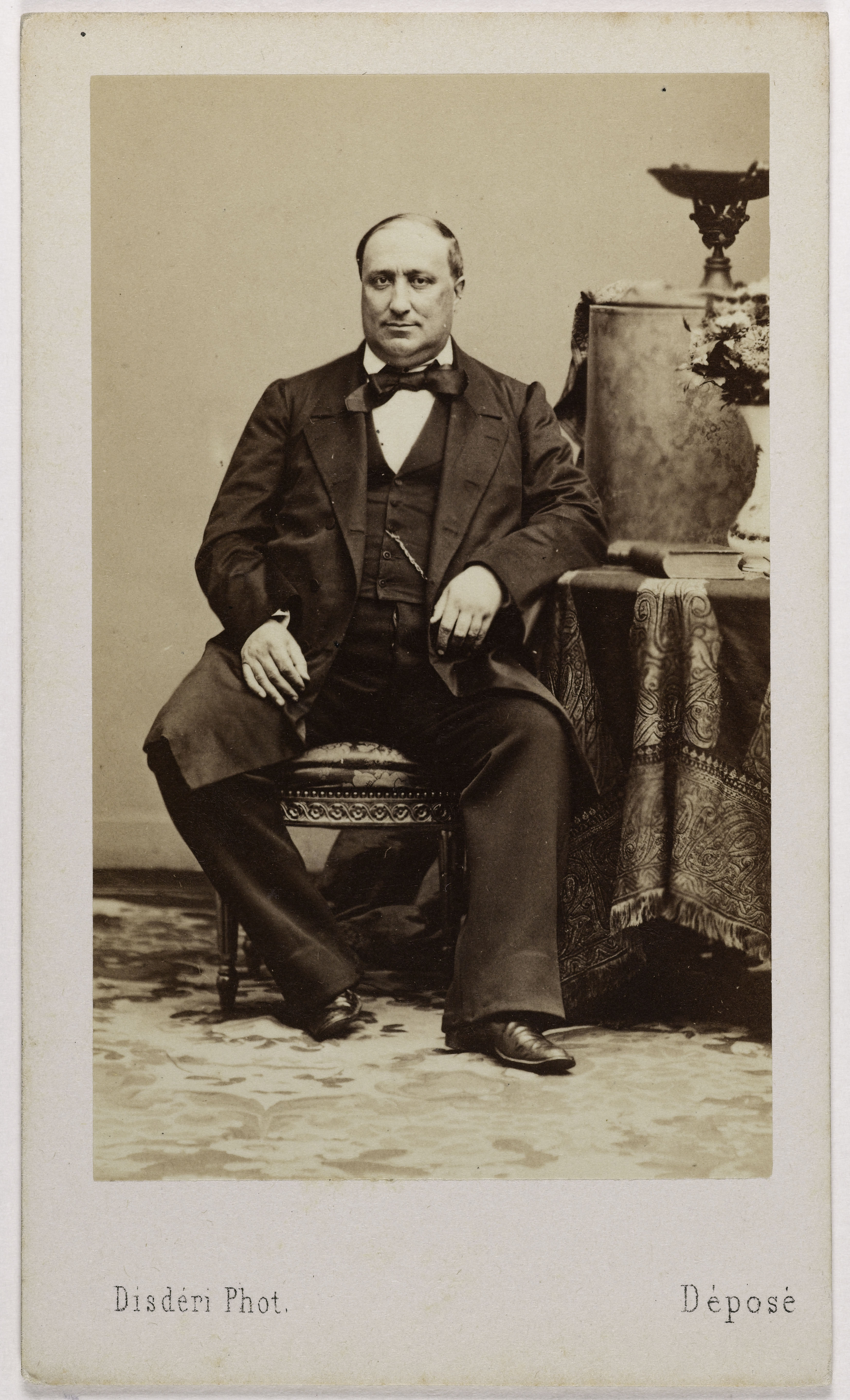 André-Adolphe-Eugène Disdéri, Portrait du Prince Antoine Bonaparte (1816-1877), (député)