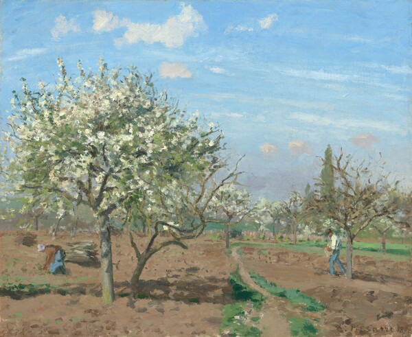 Camille Pissarro, Orchard in Bloom, Louveciennes