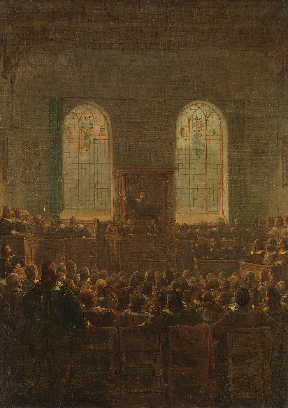 Barend Wijnveld, Anno 1632. De inwijding van het Athenaeum te Amsterdam