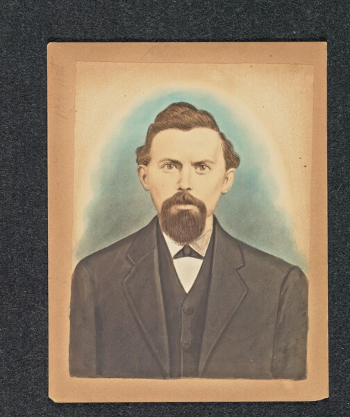 Unknown, [Portrait of man with beard]